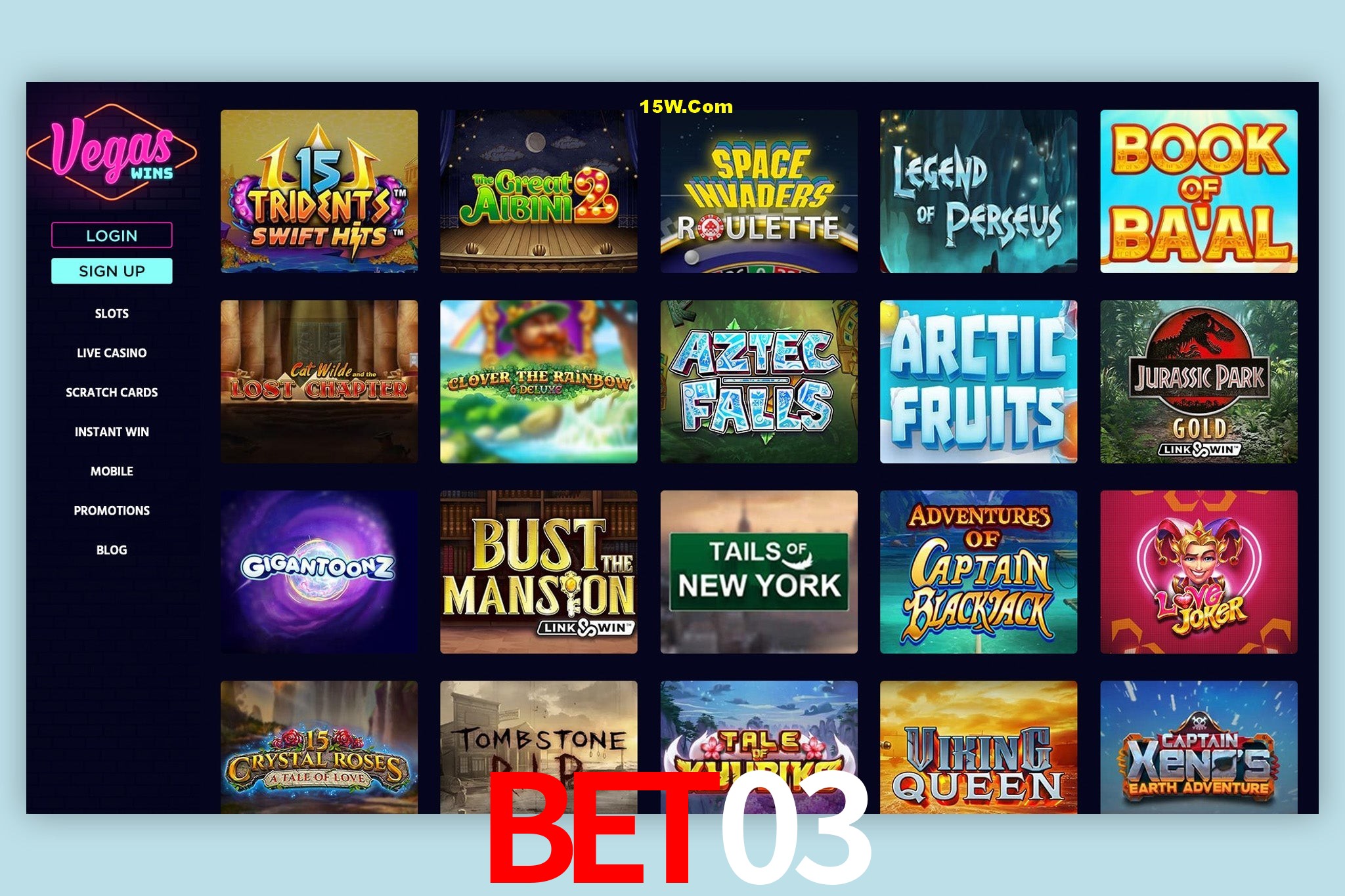 Slot Games Bet03